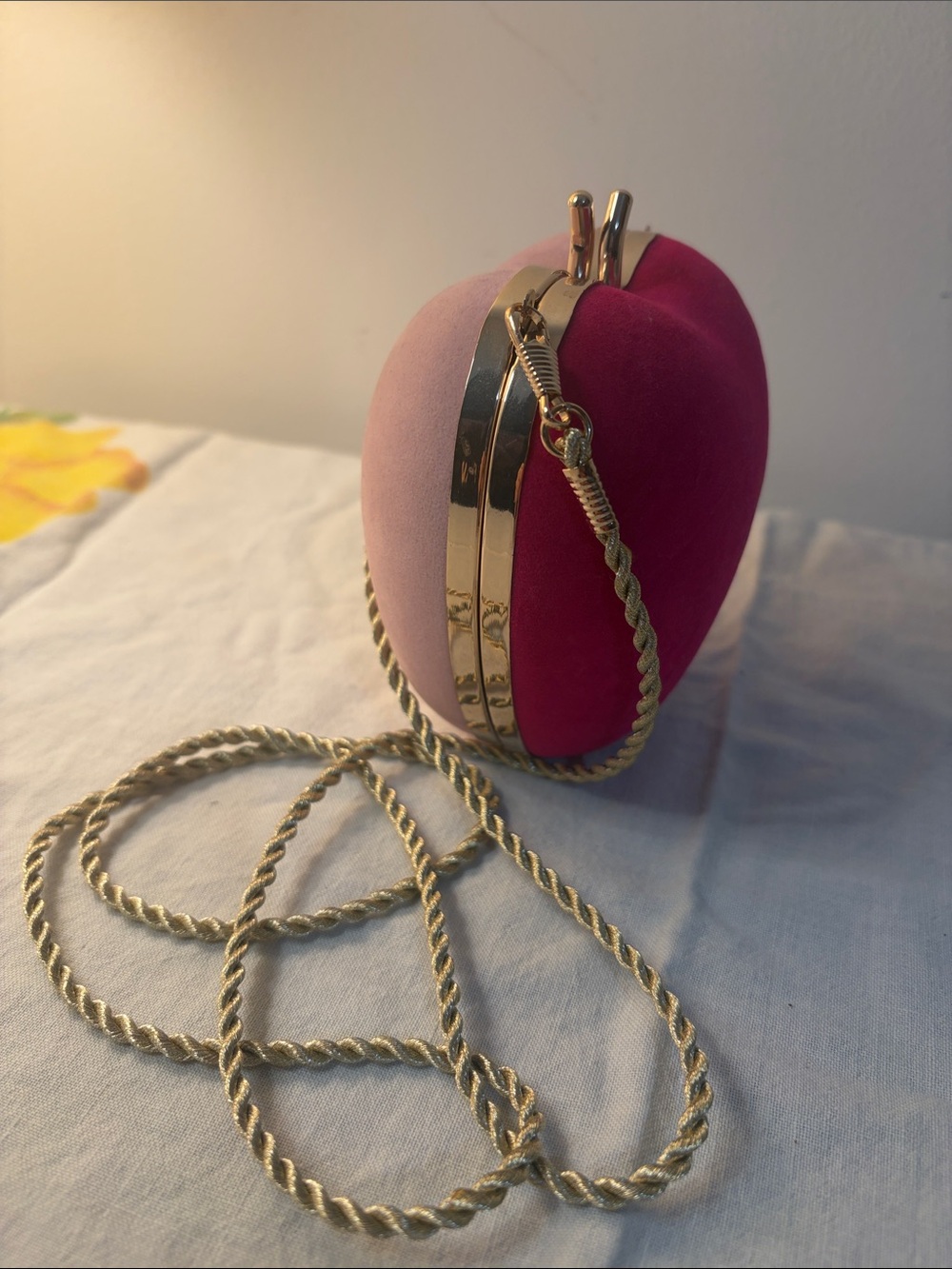 Nina Ricci Paris Parfums Apple Crossbody Bag